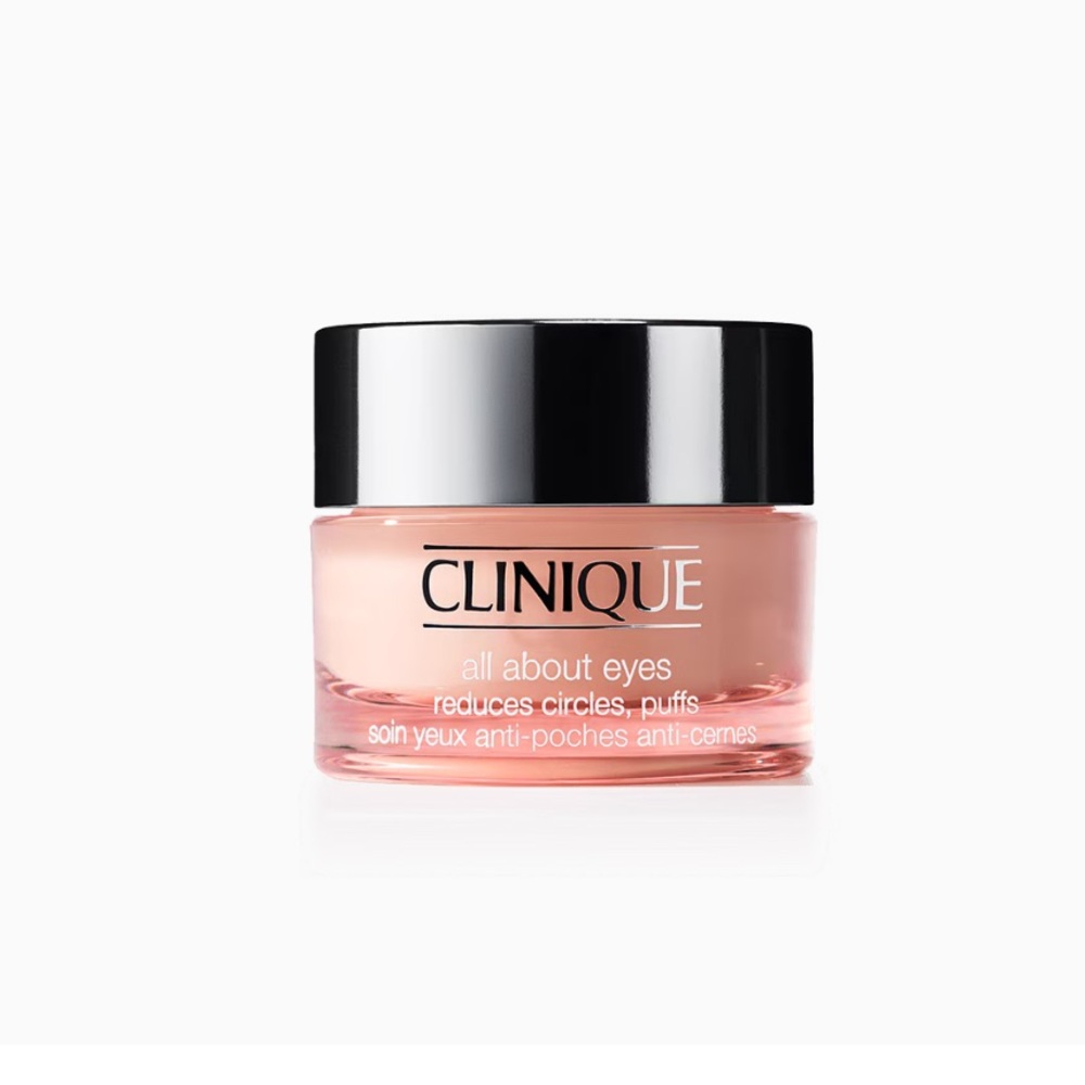 NWT Clinique All About Eyes Eye Cream Travel Size 0.5 oz/15 ml